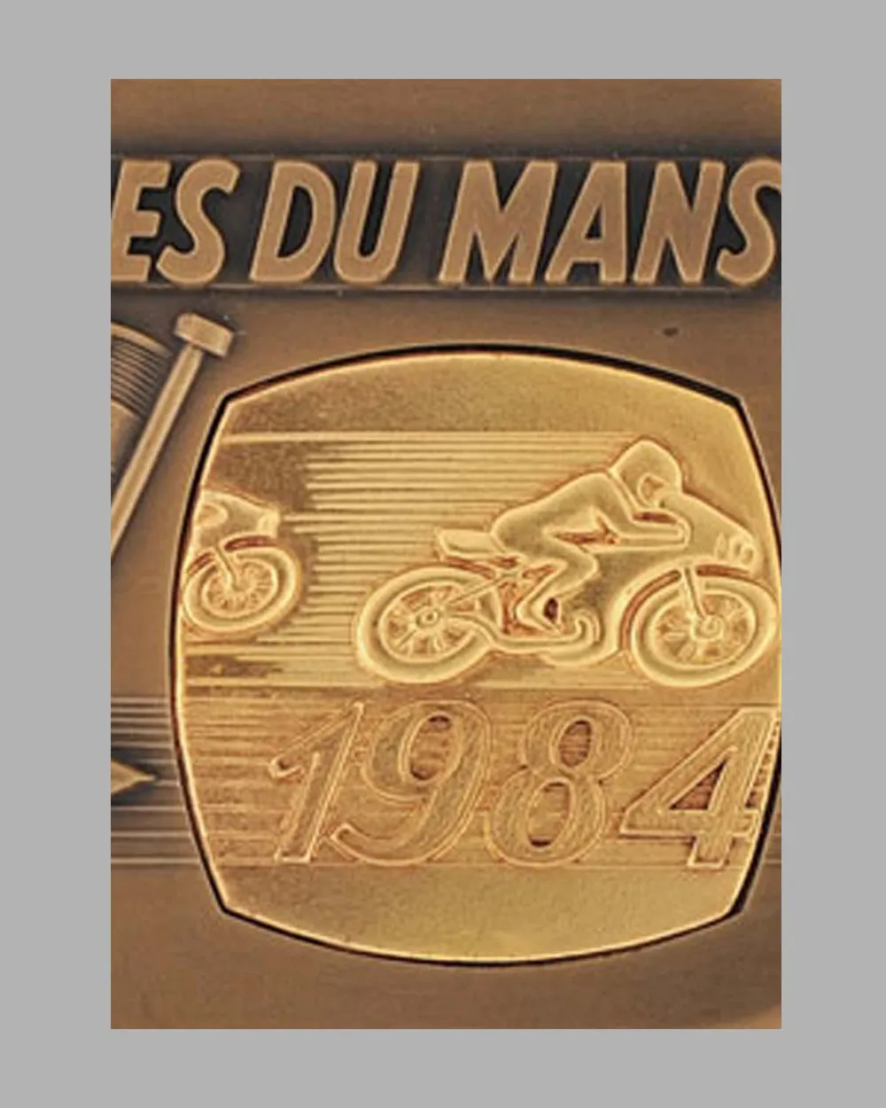 1984 - 24 Heures du Mans for motorcycle participant’s medallion, France