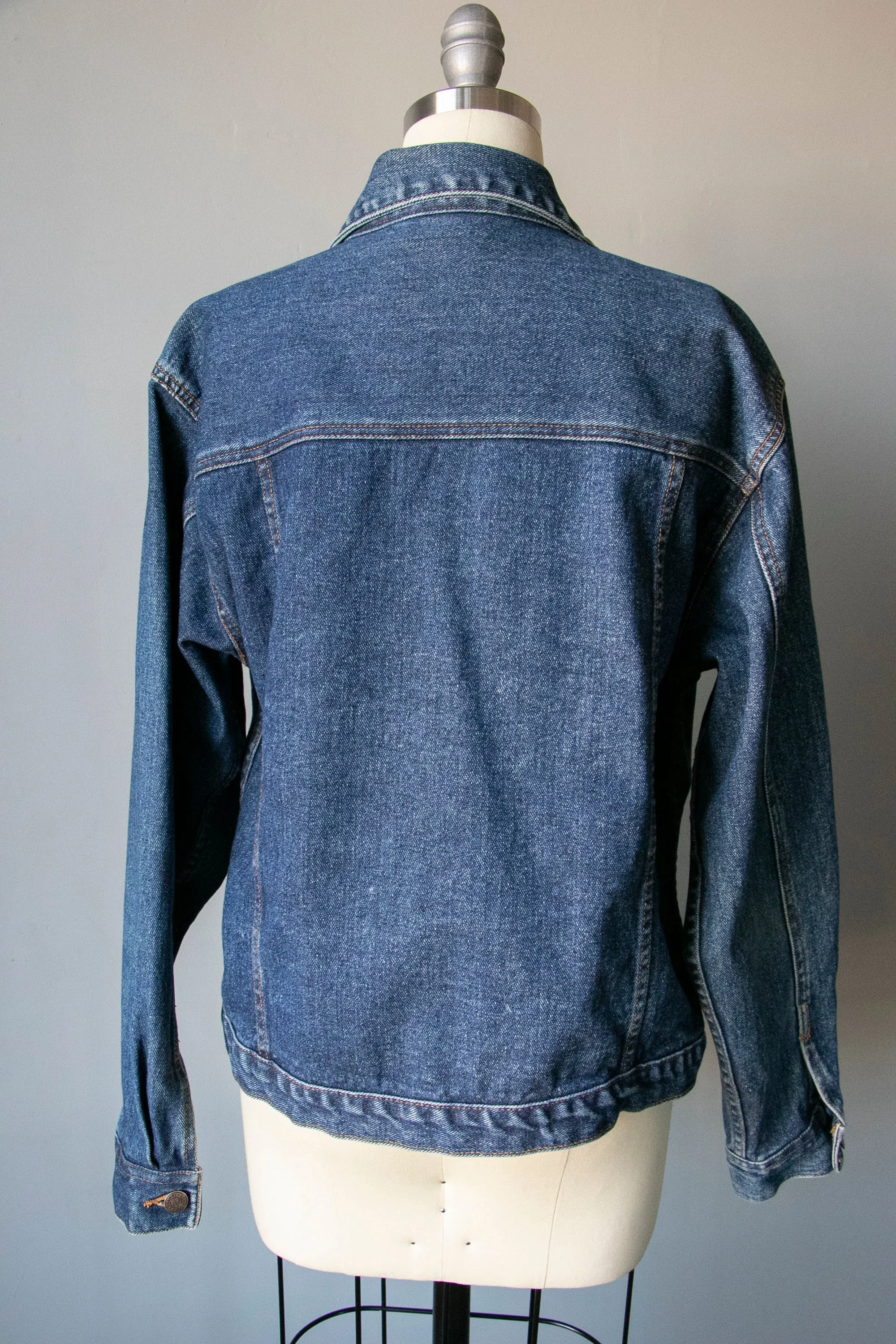 1990s Bill Blass Denim Jacket M