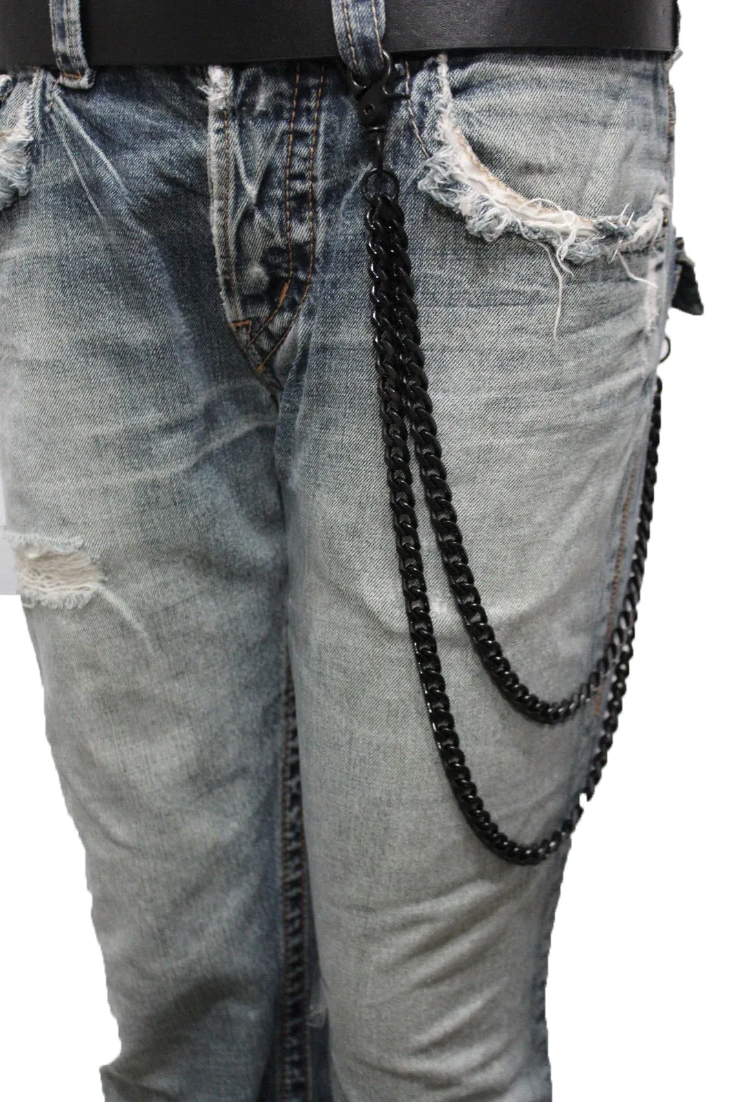 20" Double Strand Metal Wallet Chain