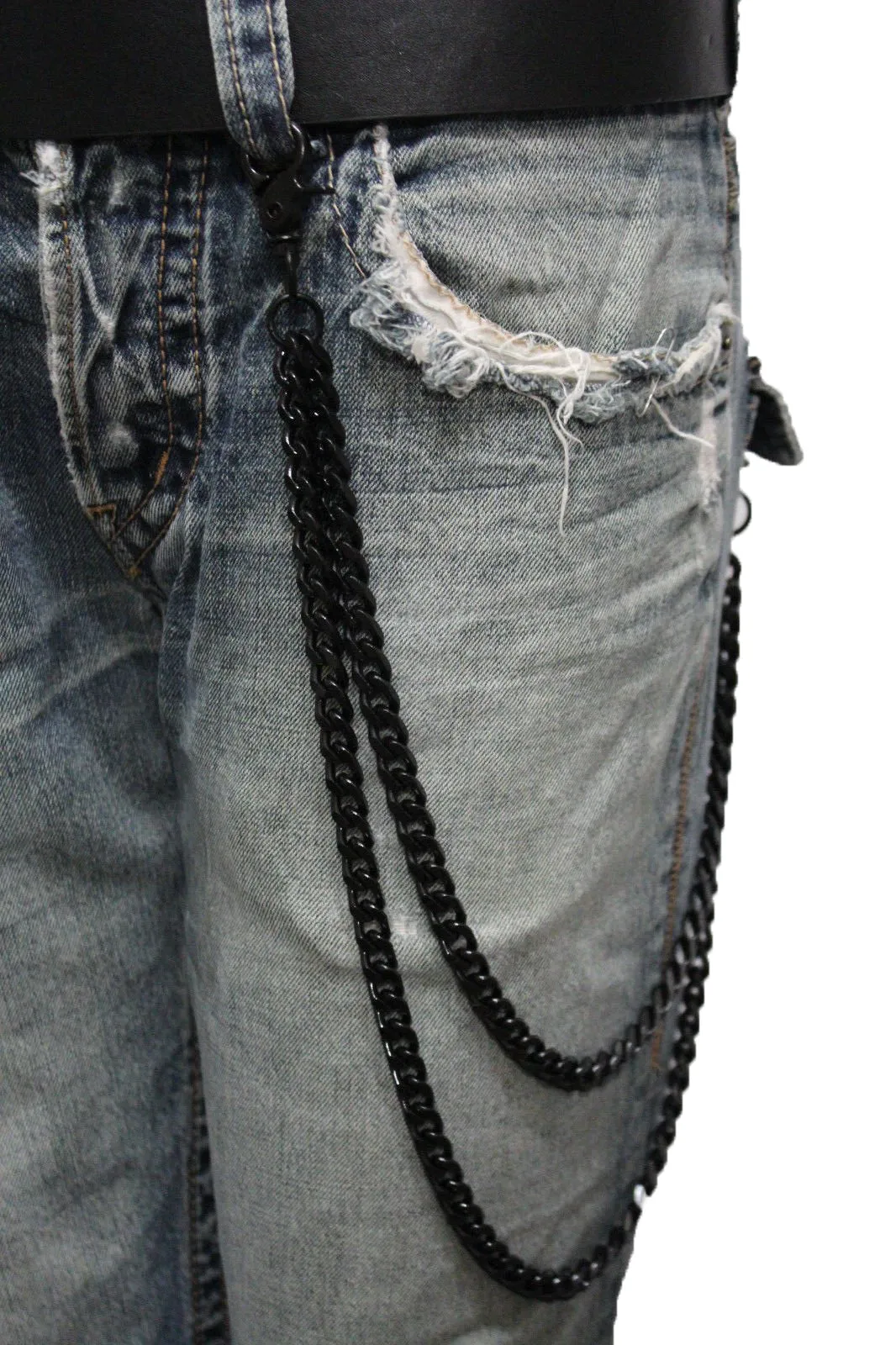 20" Double Strand Metal Wallet Chain