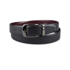 ALFANI Men's Modern Reversible Dress Belt Black Brown, Size Large 38-40