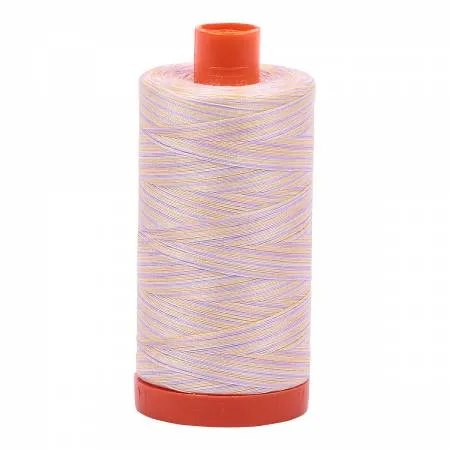 AURIFIL - Mako 50 WT VARIEGATED - LARGE SPOOLS, 1422 yards, 4651 Bari