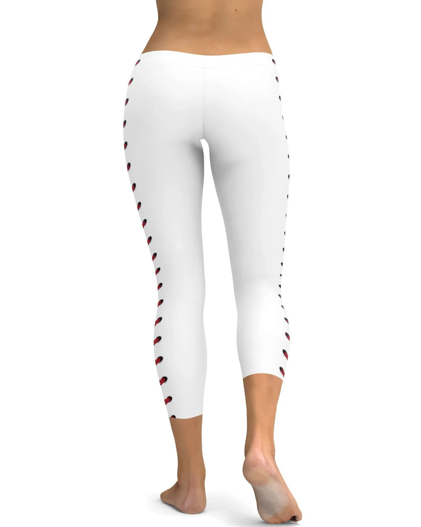 Baseball Stitches Capris