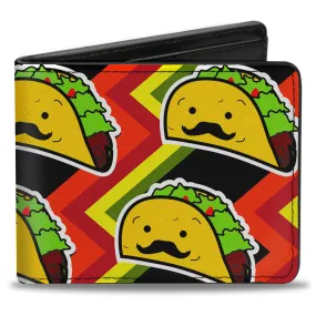 Bi-Fold Wallet - Taco Man by Buckle-Down