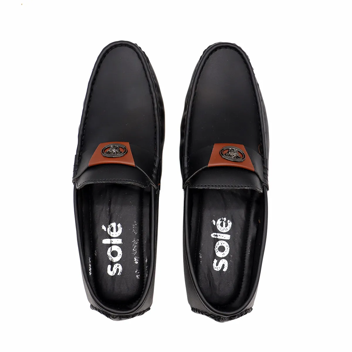 Black Casual Slip On  165108