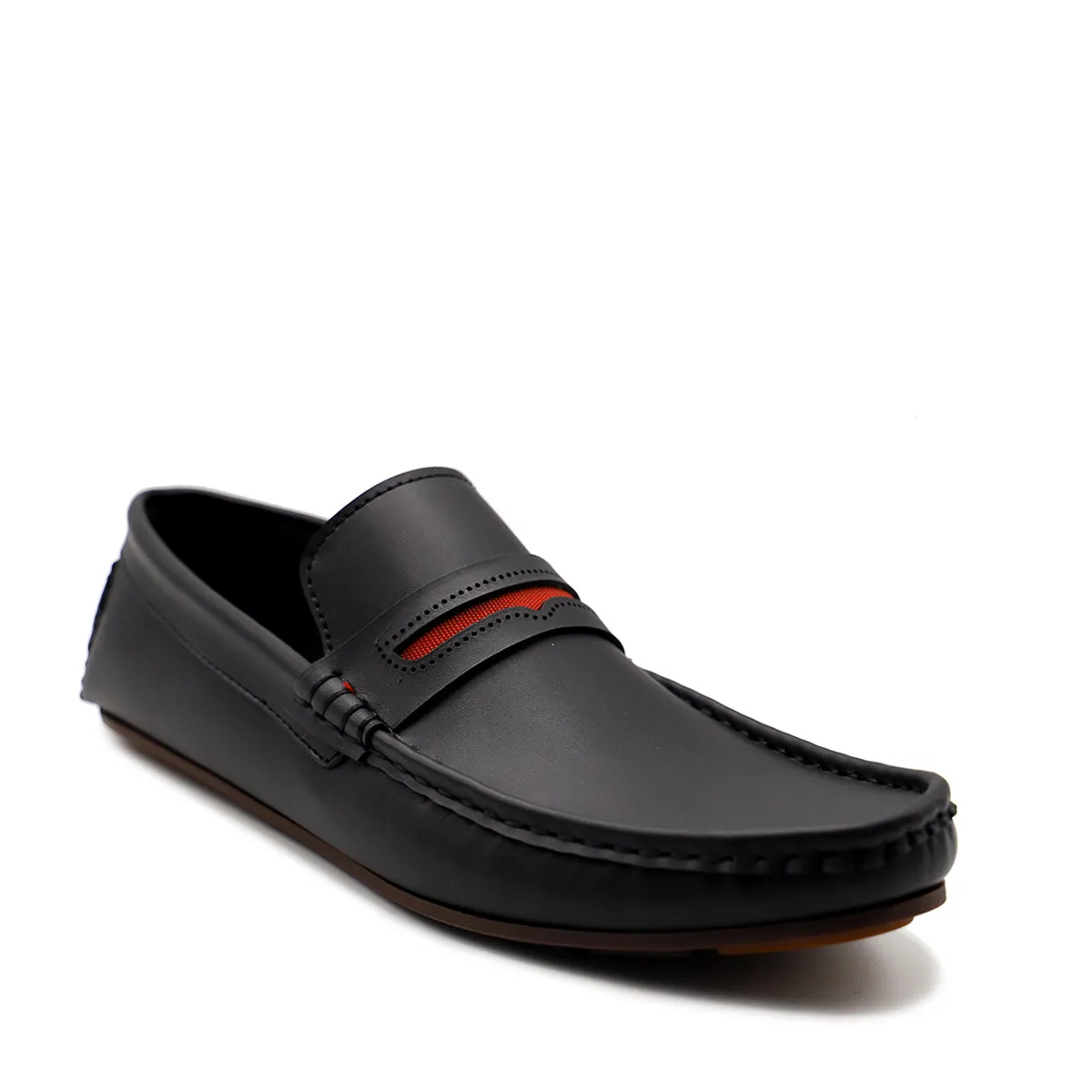 Black Casual Slip On  165124