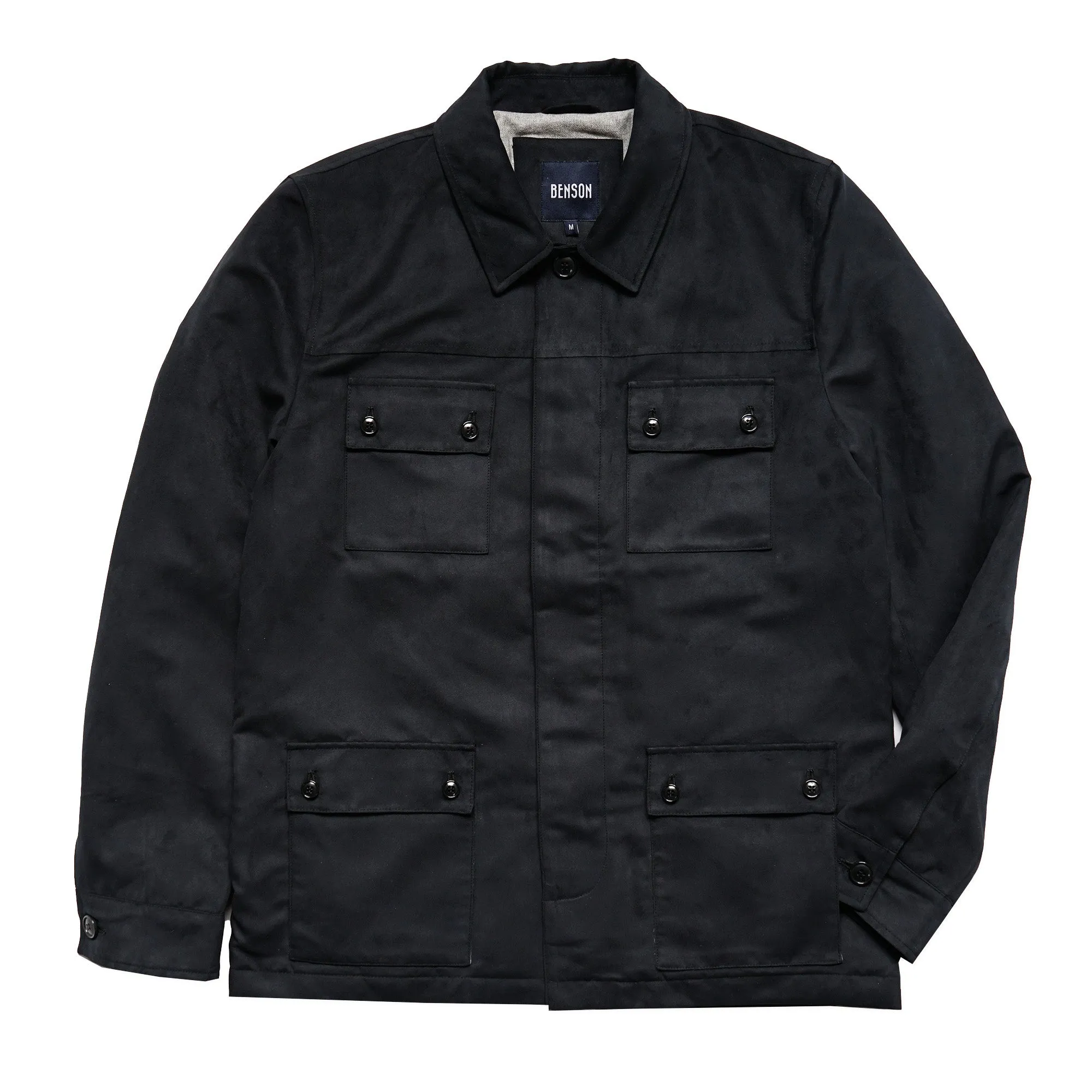 Bolton Black Suede Jacket