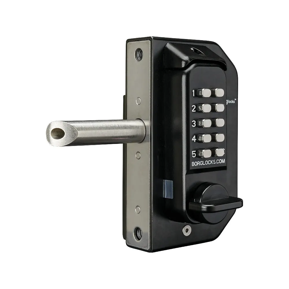 Borg 1 Side Code Gate Lock 1 Side Push Pad (Right Hand)