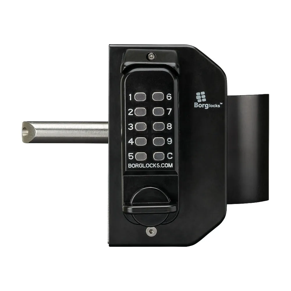 Borg 1 Side Code Gate Lock 1 Side Push Pad (Right Hand)