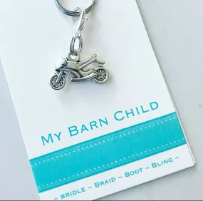 Bridle Charm: Motorcycle 🏍️ NEW