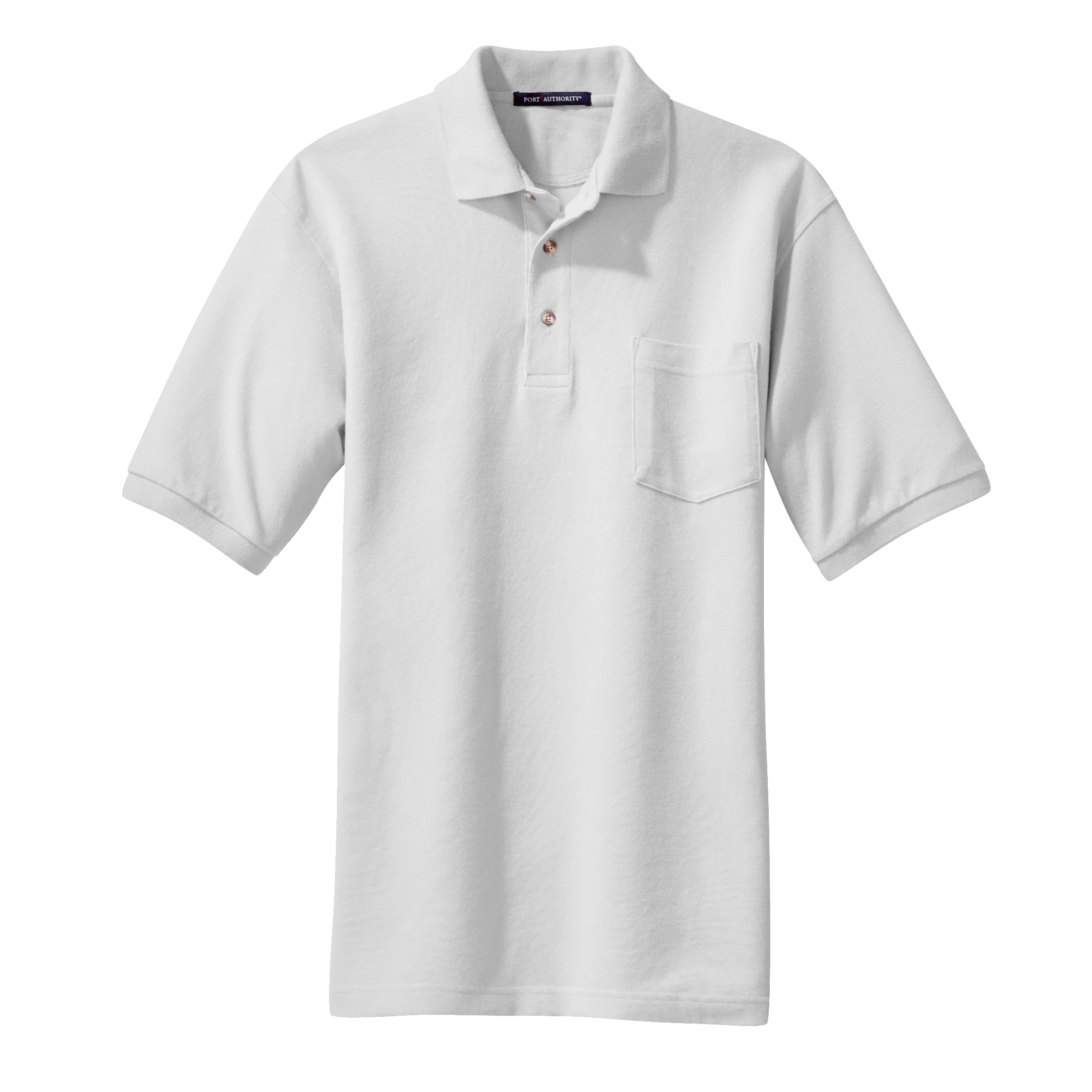 C1309MP Mens Heavyweight Cotton Pique Polo with Pocket