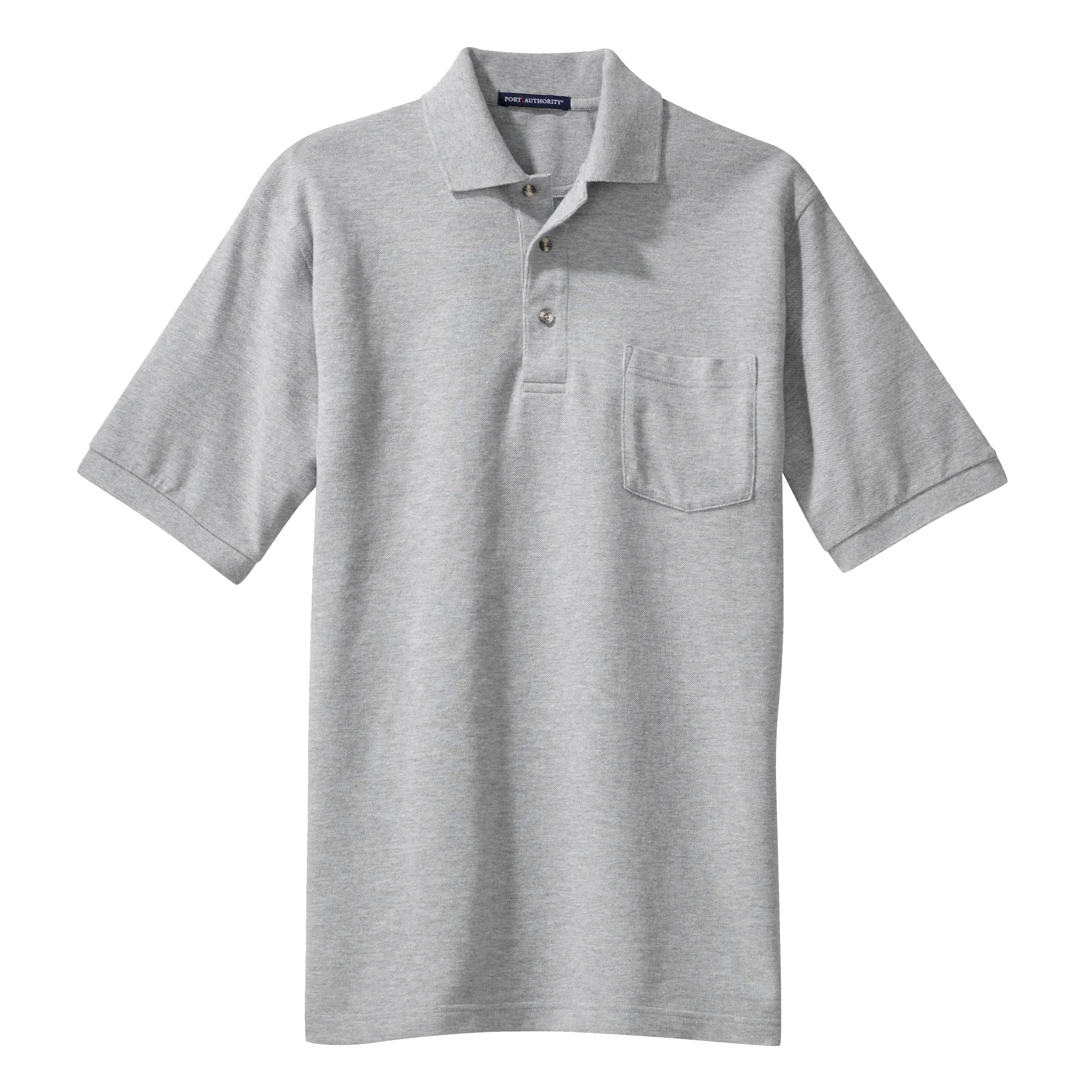 C1309MP Mens Heavyweight Cotton Pique Polo with Pocket