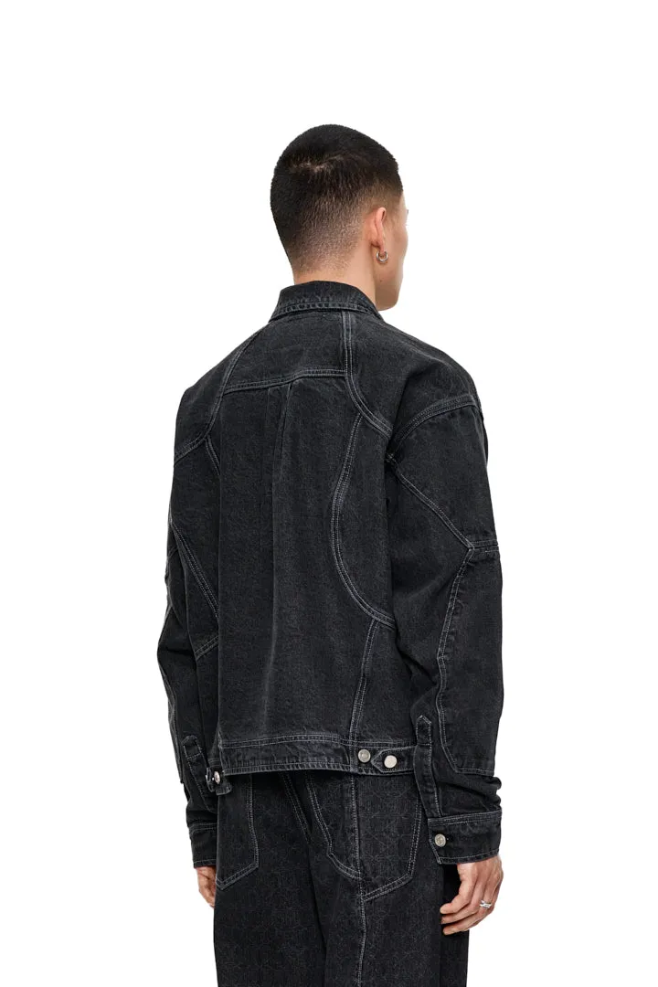 CC Black Denim Jacket