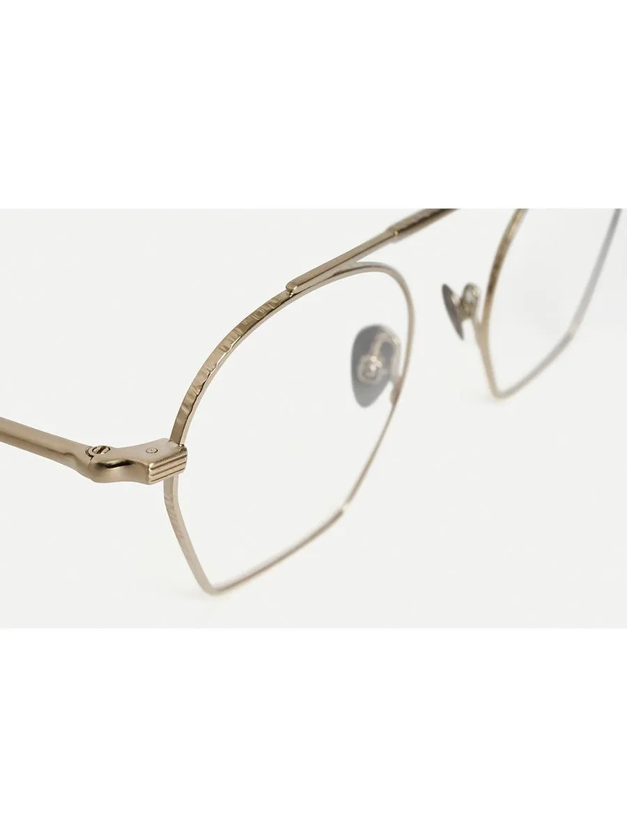 Chaillot Grey Gold Brushed eyeglasses