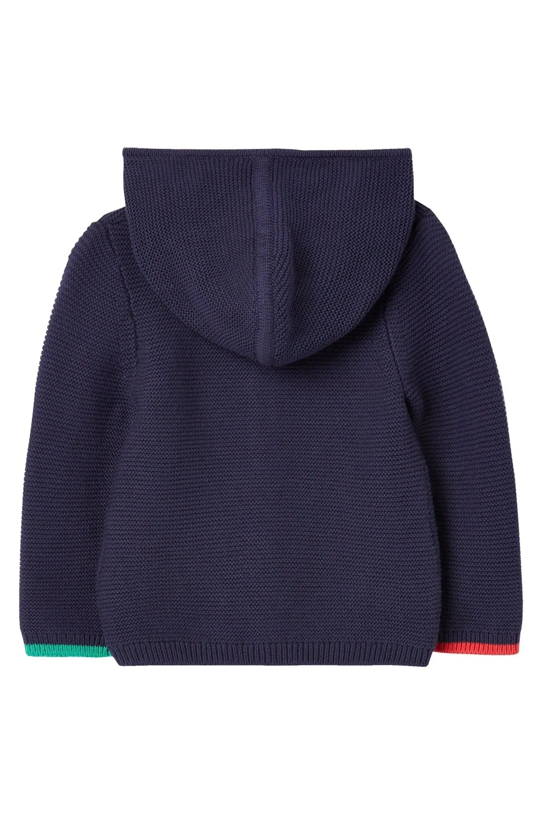 Chamford Blue Cars Hooded Baby Cardigan | Joules