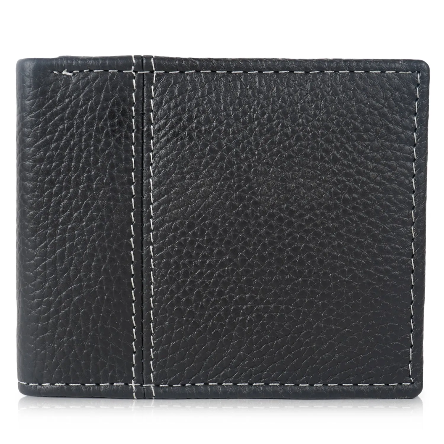 CIMONI Genuine Gents leather wallets / men's leather purses Black on Sale