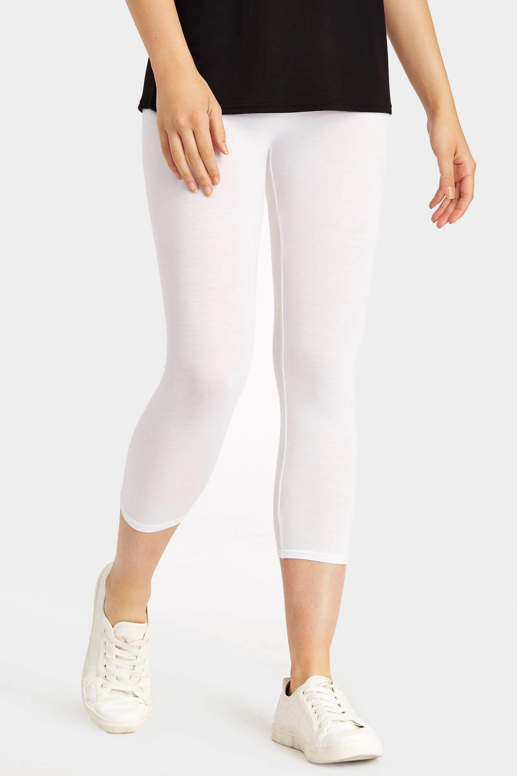 Cream 3/4 Legging