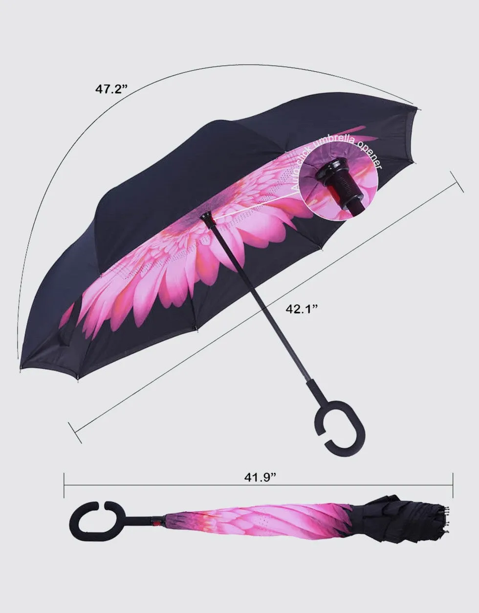 Dapple Canopy Inverted Umbrella