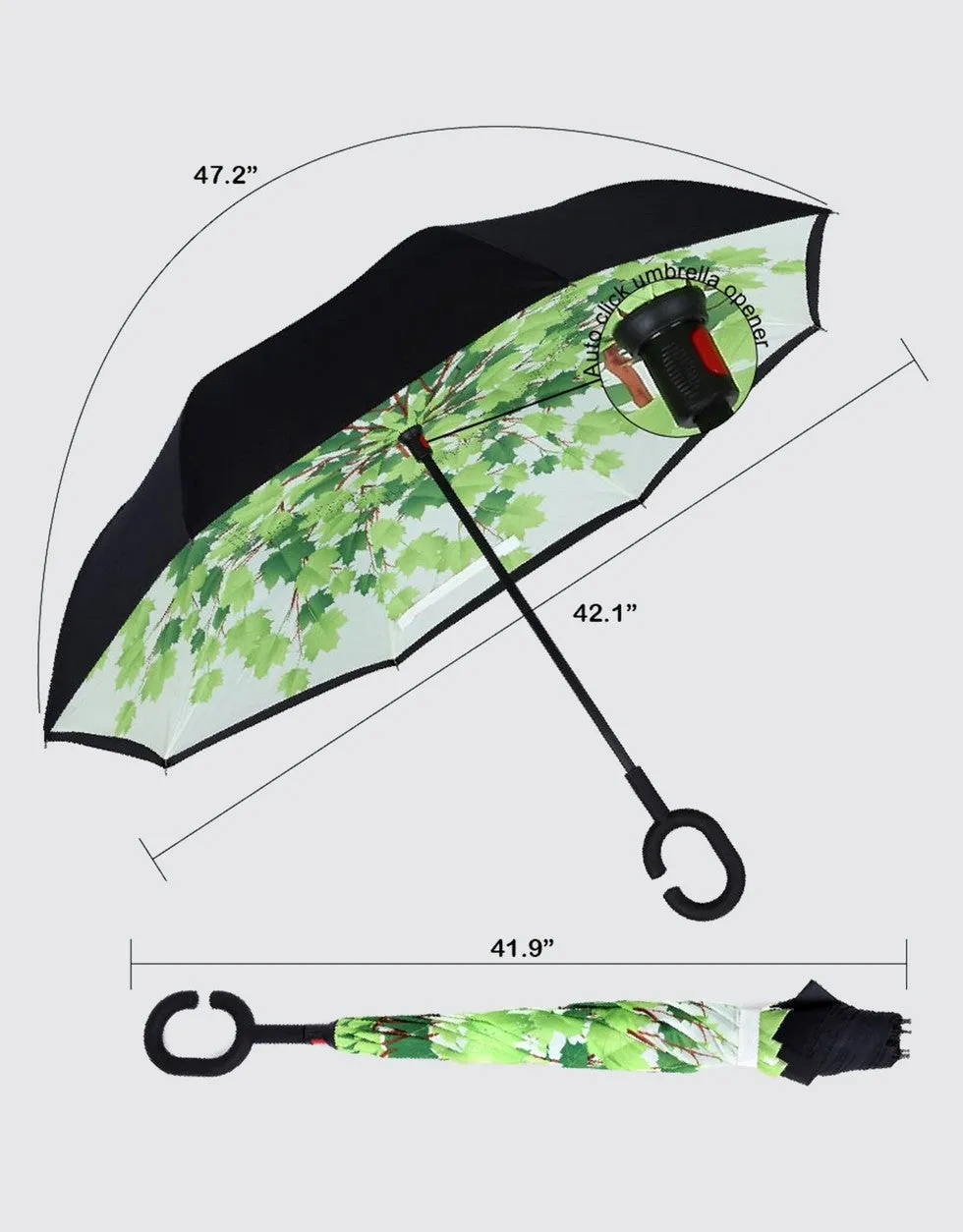 Dapple Canopy Inverted Umbrella