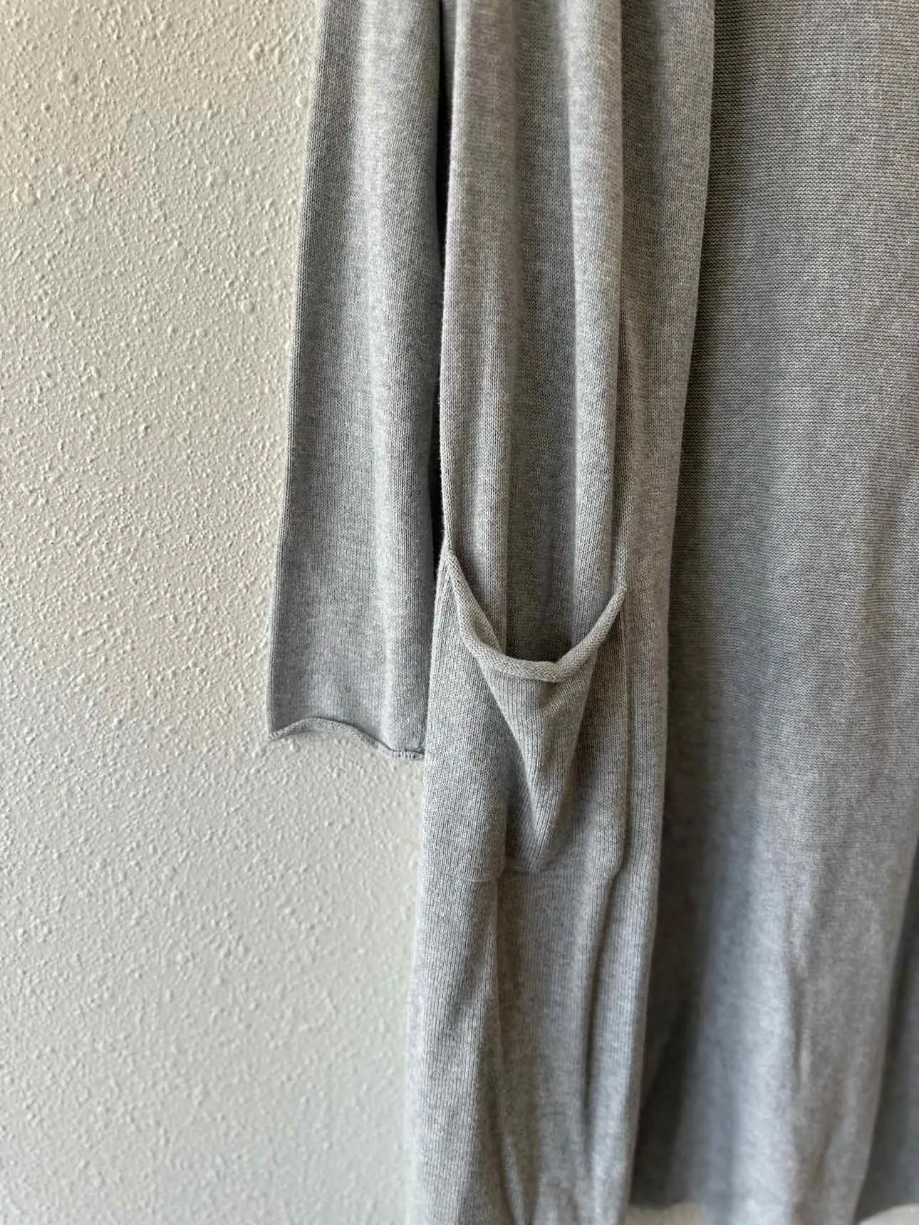 Eileen Fisher Heather Gray Size M Cardigan