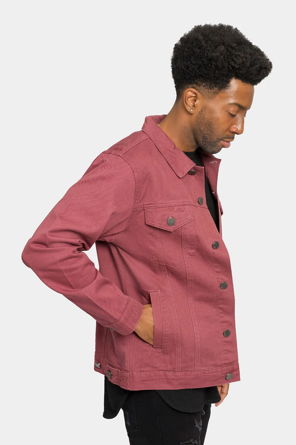 Essential Colored Denim Jacket