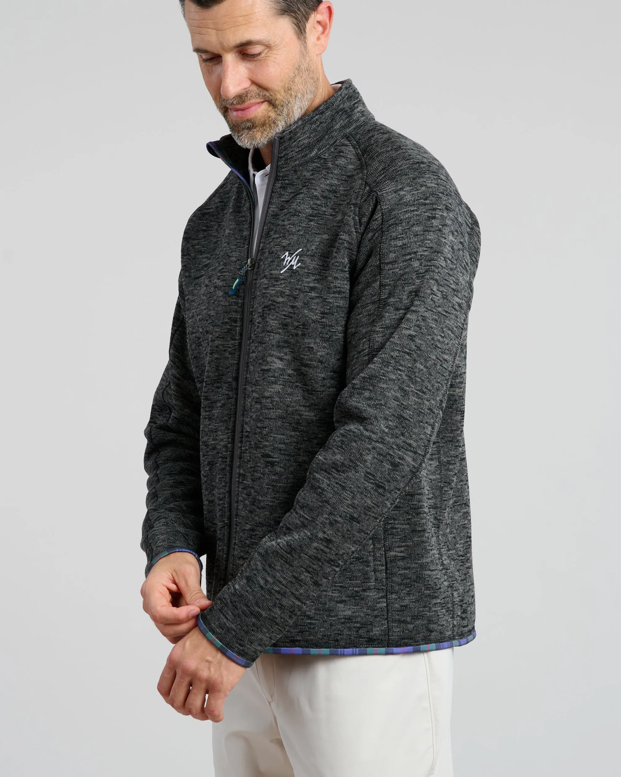 Flop Shot Men's Full Zip Jacket