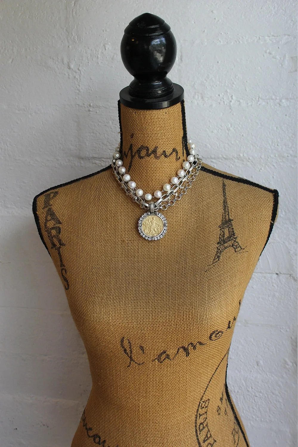 French Kande Sophie Necklace – Pearl G