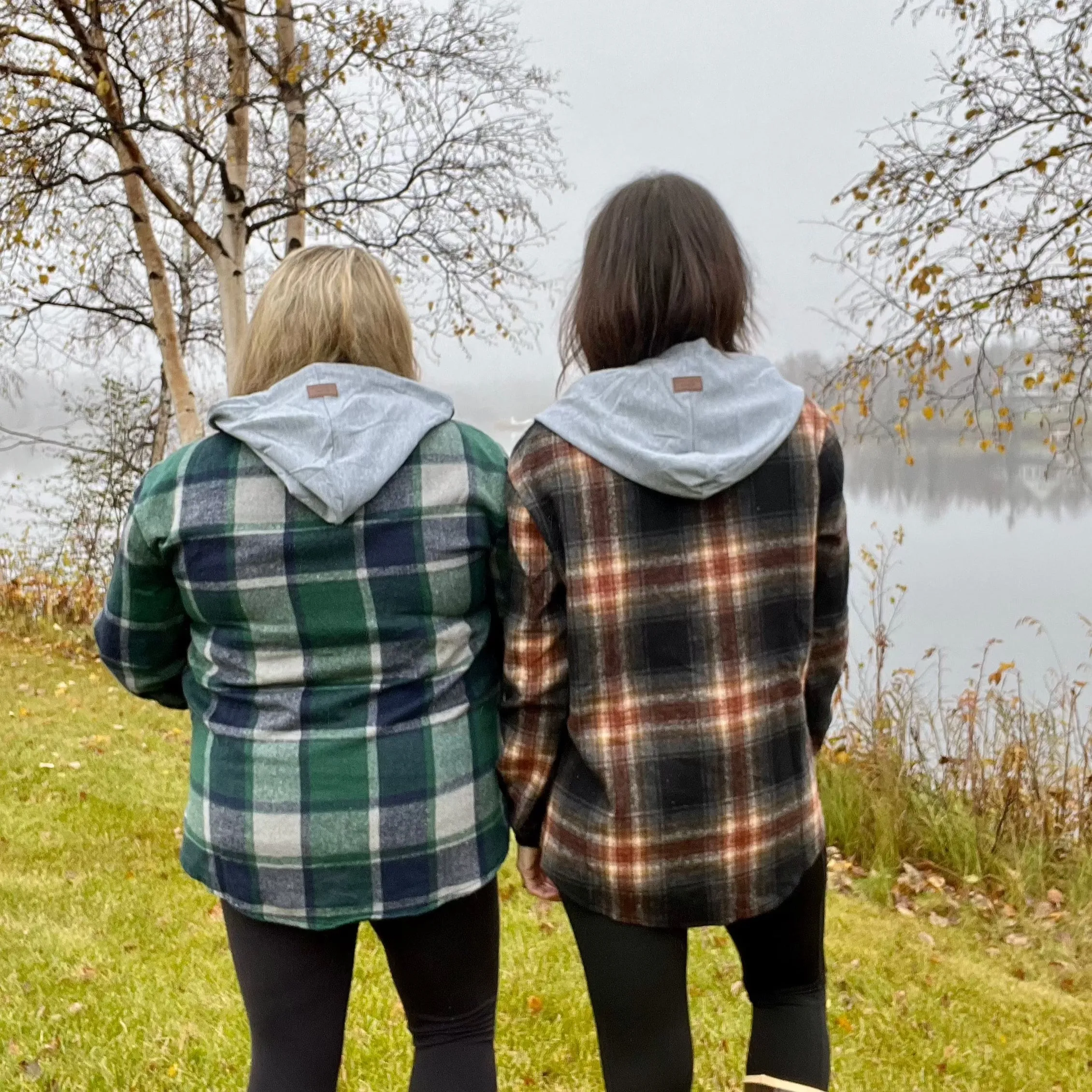 Hooded Flannel Shacket