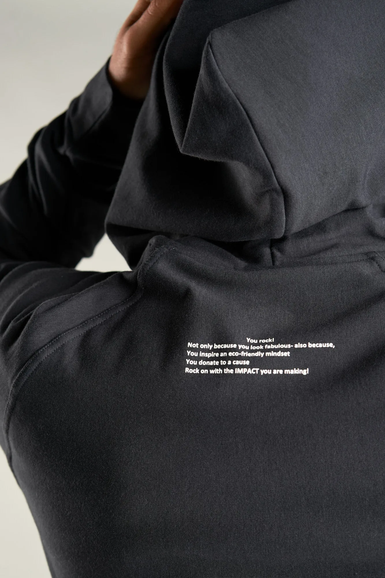 J007MI Organic Cotton & Bamboo Beefy Hoodie