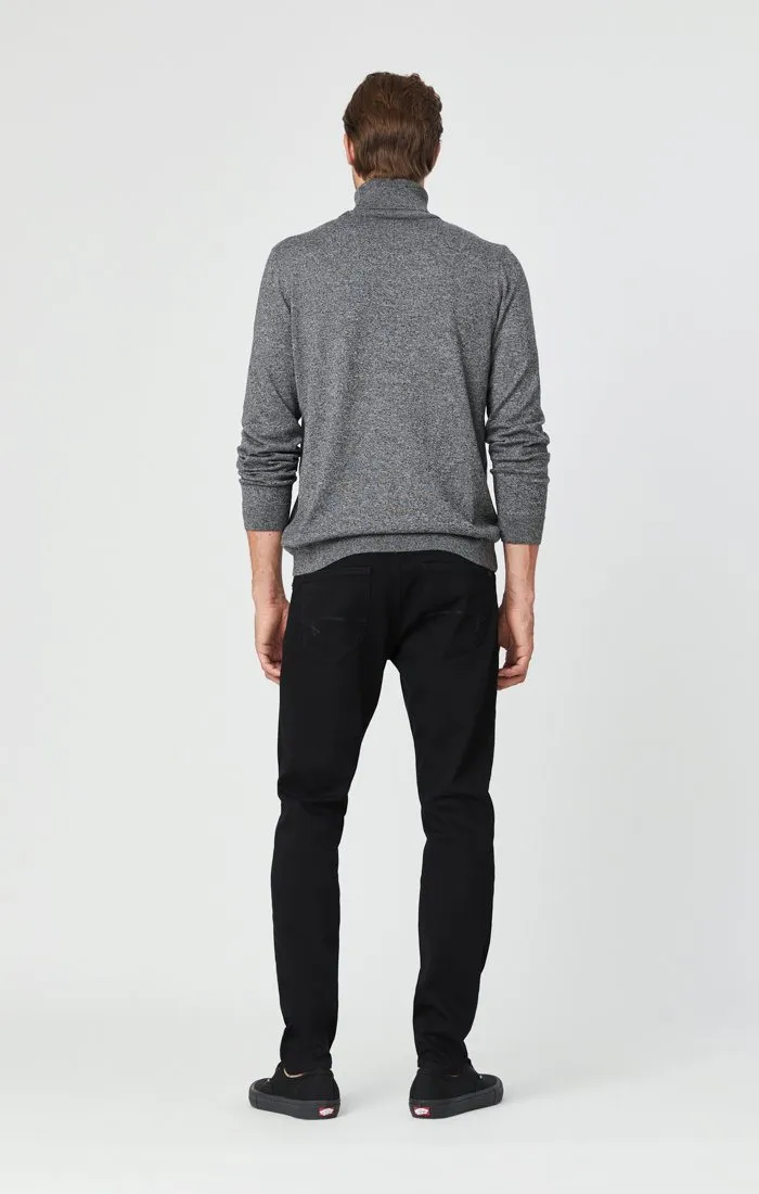 JAKE SLIM LEG JEANS IN DOUBLE BLACK SUPERMOVE