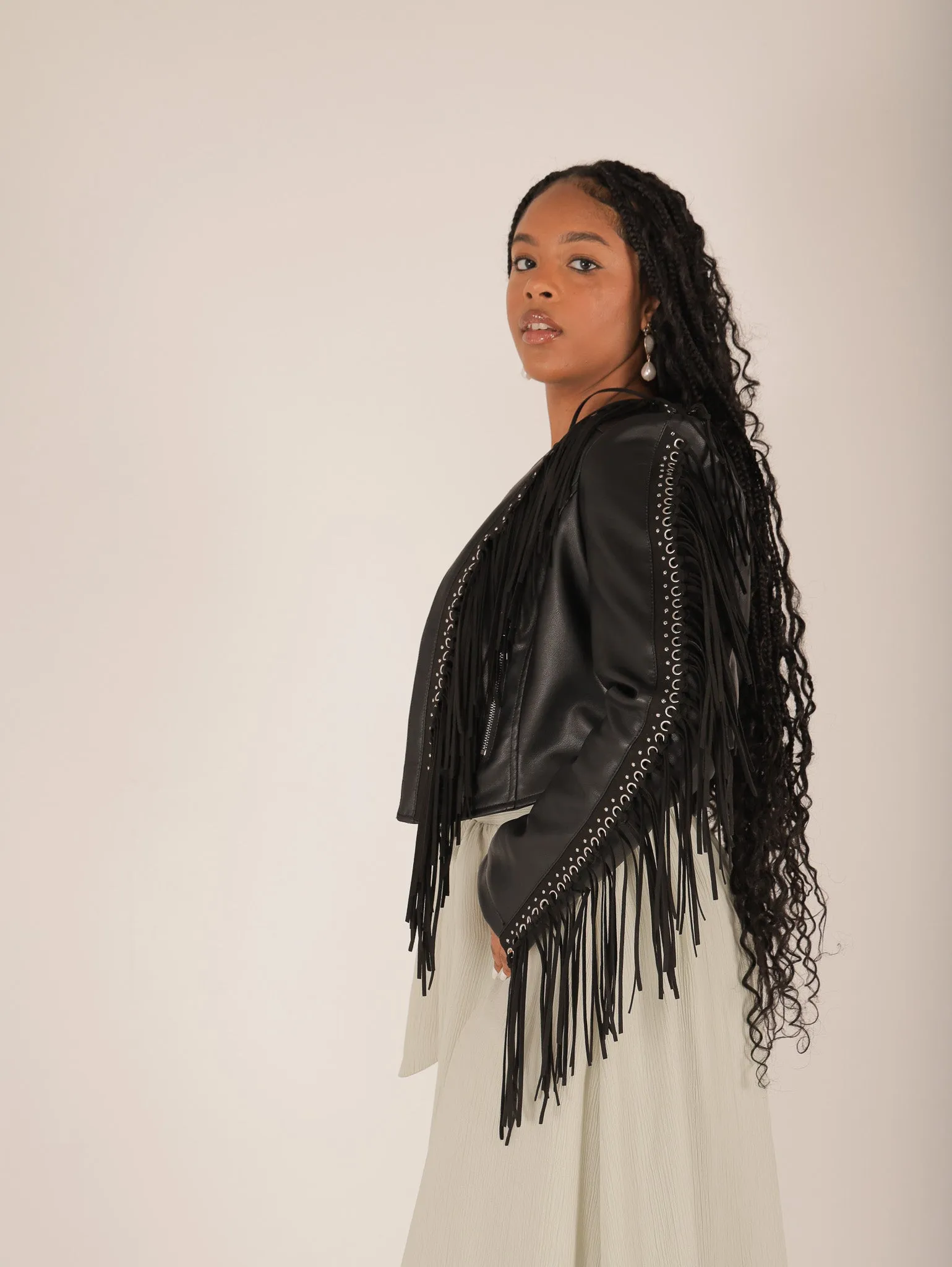 Jolie Fringe Jacket