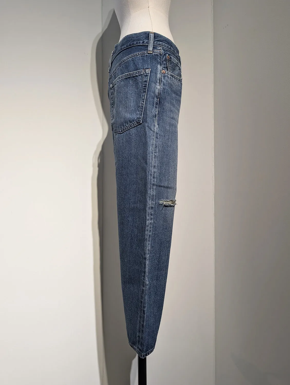 MADISONBLUE  BOYS CRASHED TAPERED PT DENIM