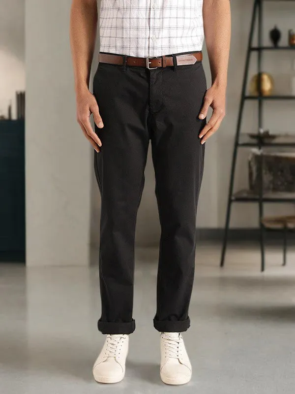 Men Brooklyn Fit Cotton Stretch Trouser