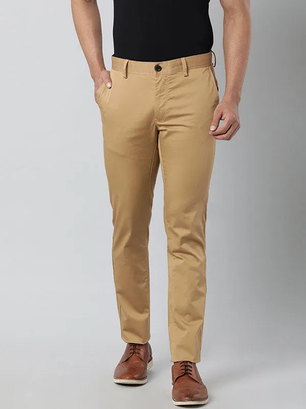 Men Brooklyn Fit Cotton Stretch Trouser