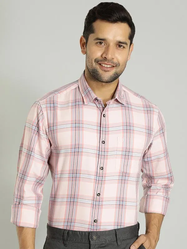 Men Checked Full Sleeve Cotton Shirt