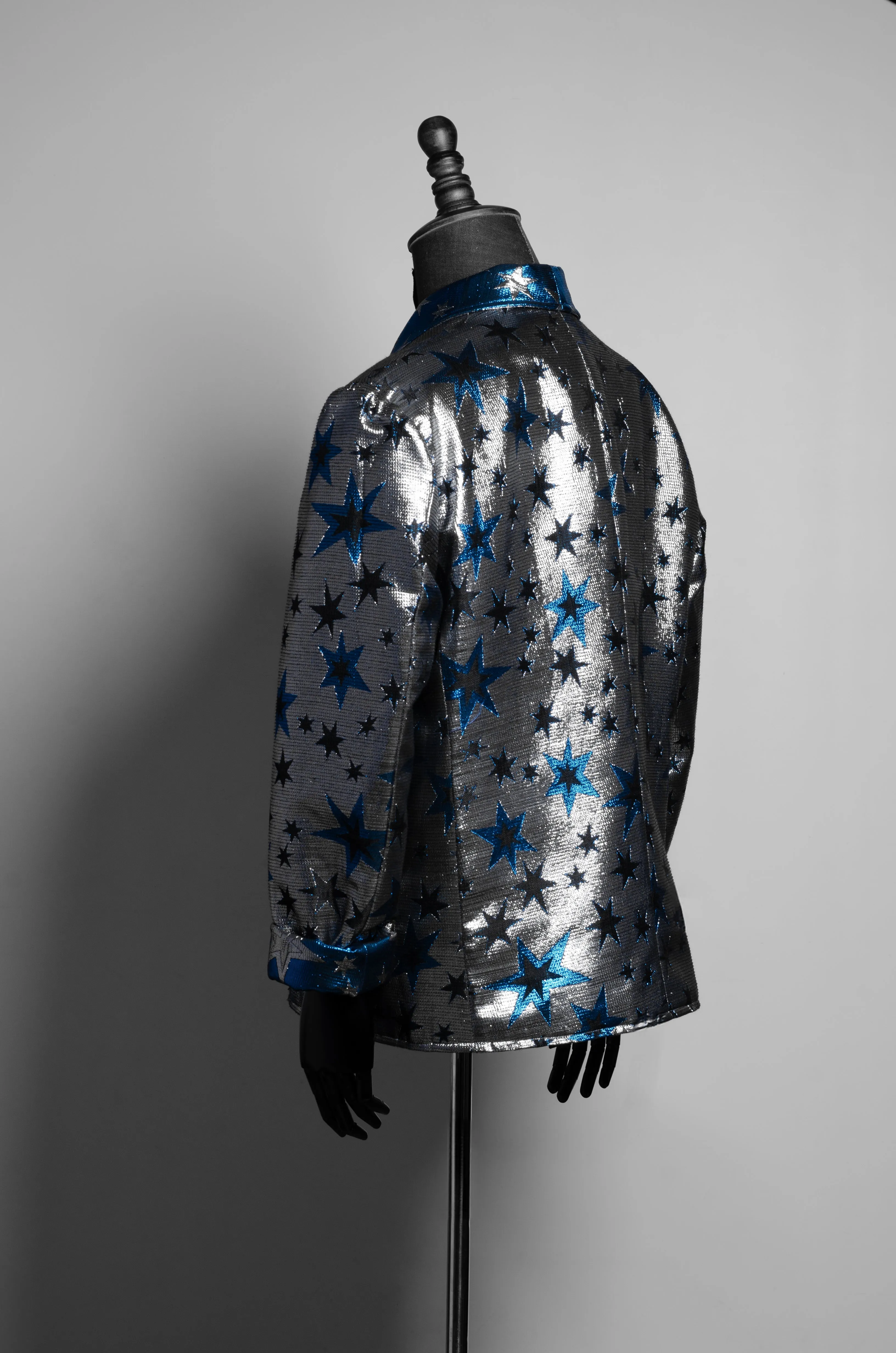 Metallic Reversible Suit Jacket