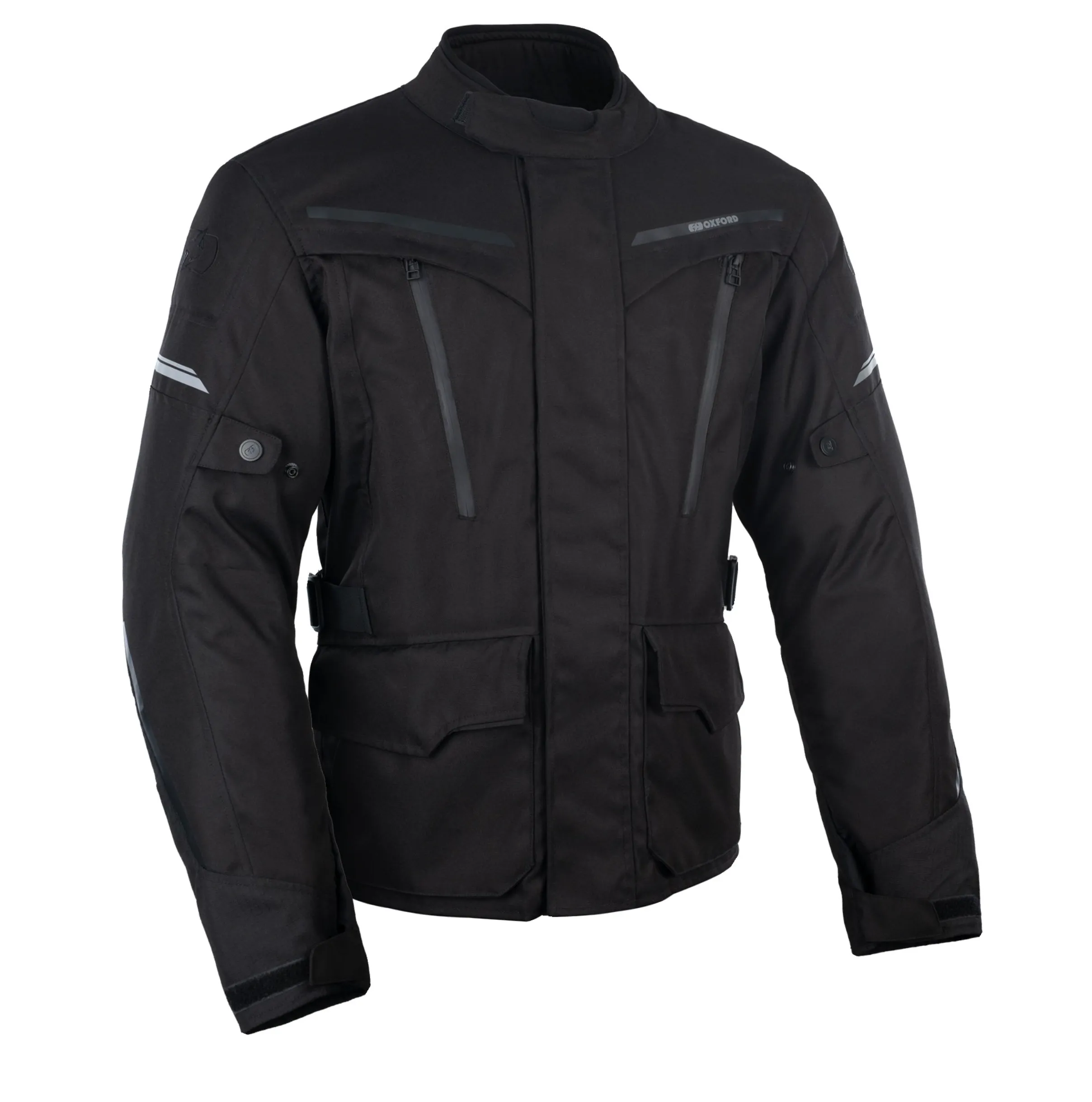 METRO Black Stealth Motorcycle Jacket by Oxford