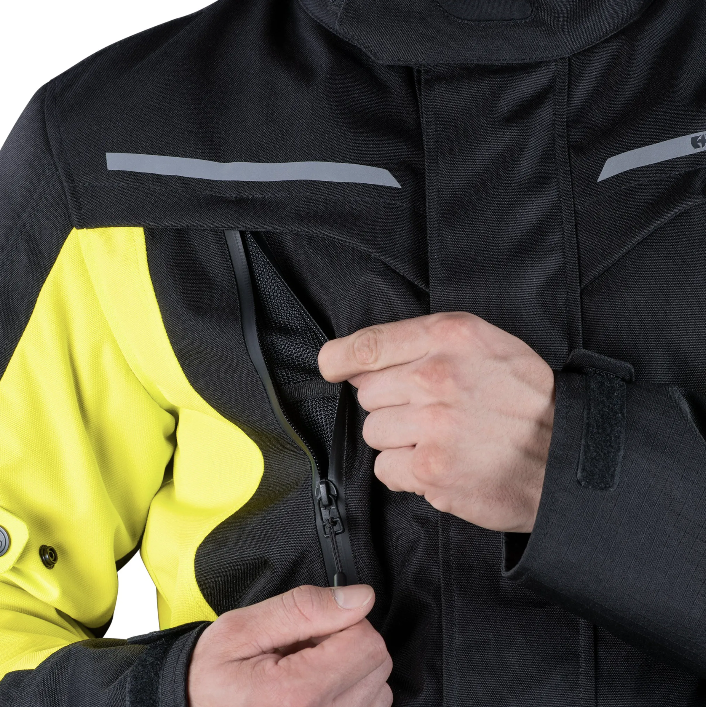 METRO Black Stealth Motorcycle Jacket by Oxford