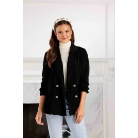 Mudpie Wynn Black Blazer