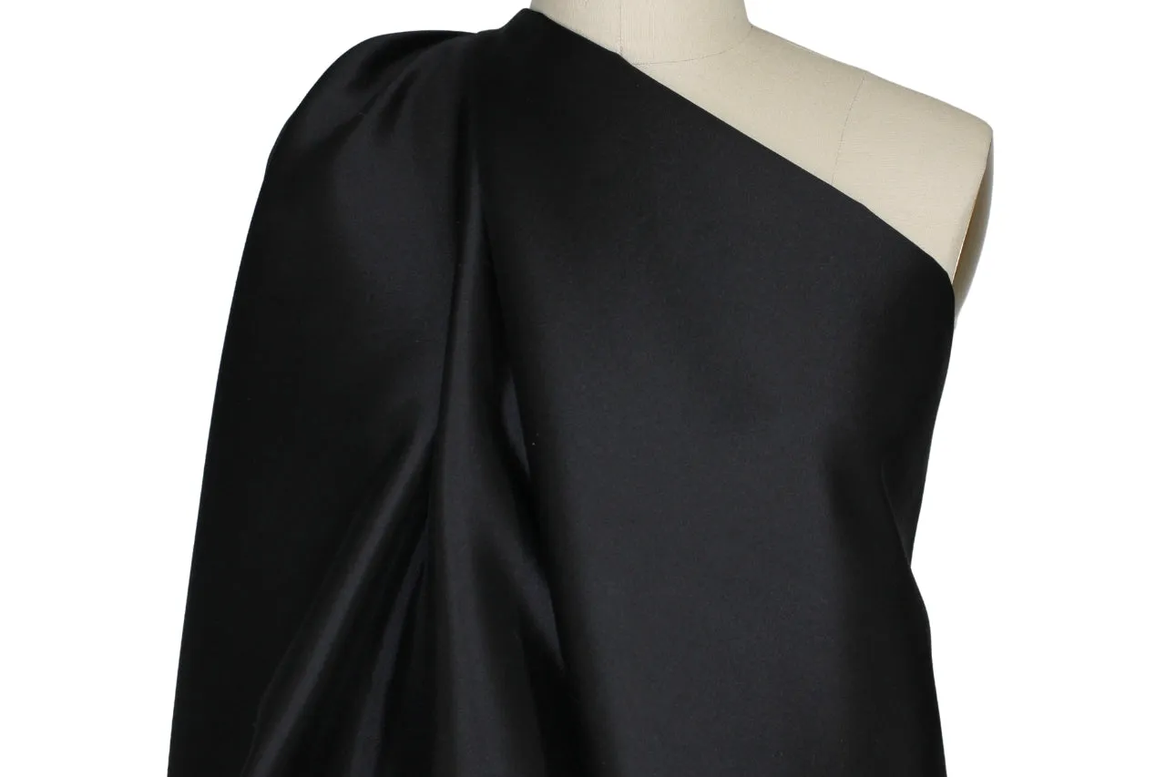 Needle Ready Silk/Wool Twill - Black