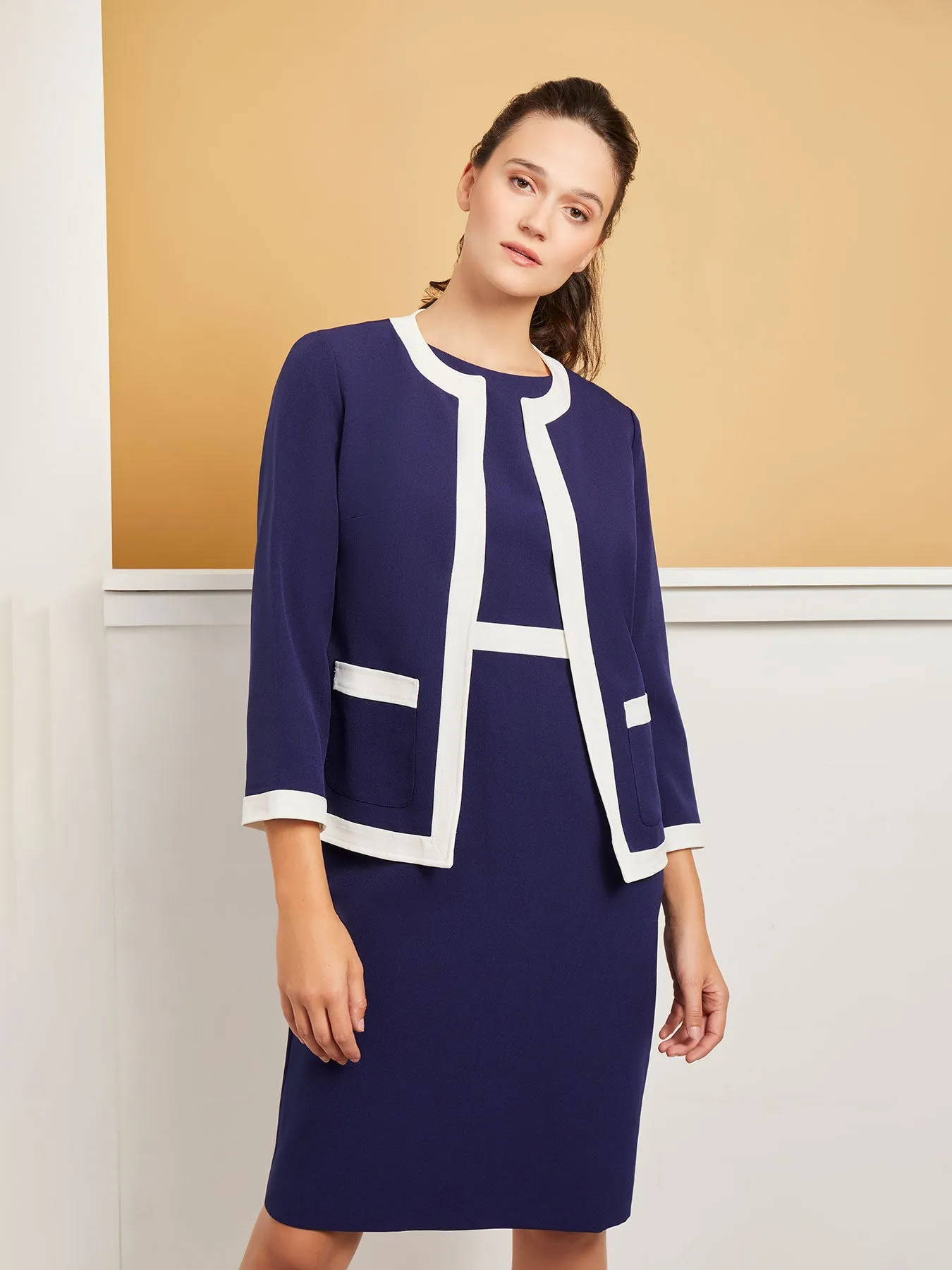 Petite Bradshaw Jacket, Iconic Stretch Crepe