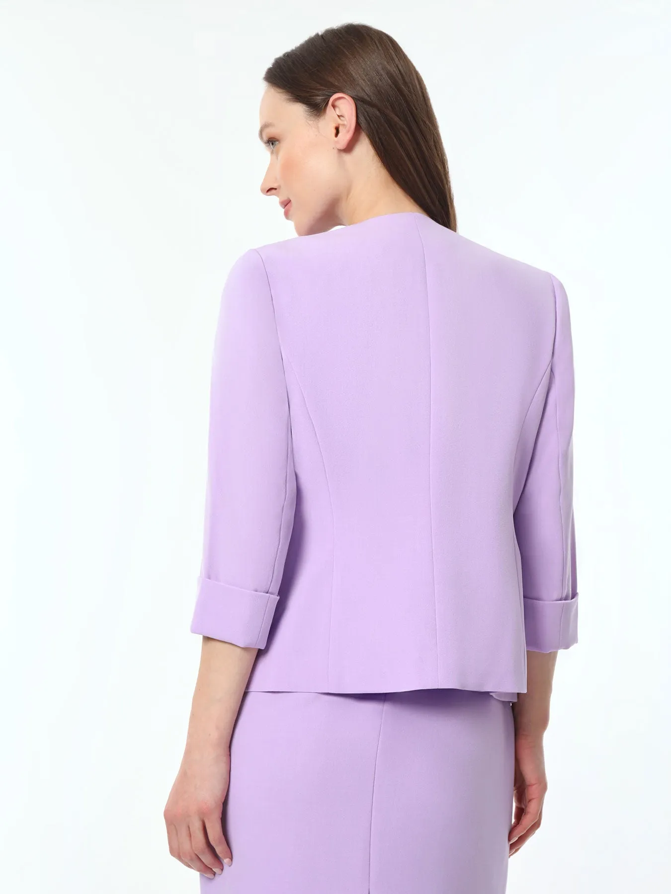 Petite Elle Jacket, Iconic Stretch Crepe