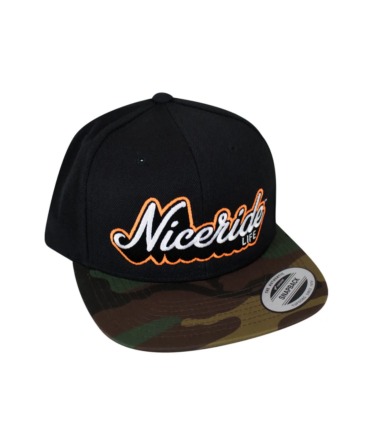 "Half Pipe" Flatbill Snapback Hat