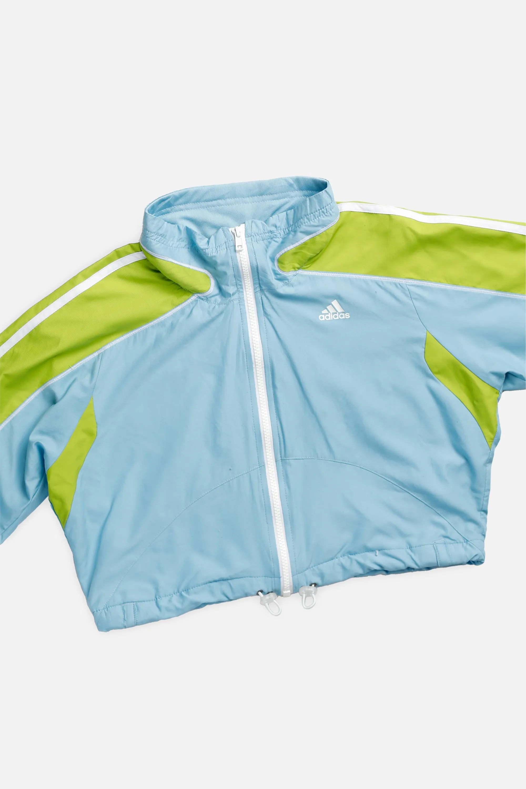 Rework Adidas Crop Windbreaker - M