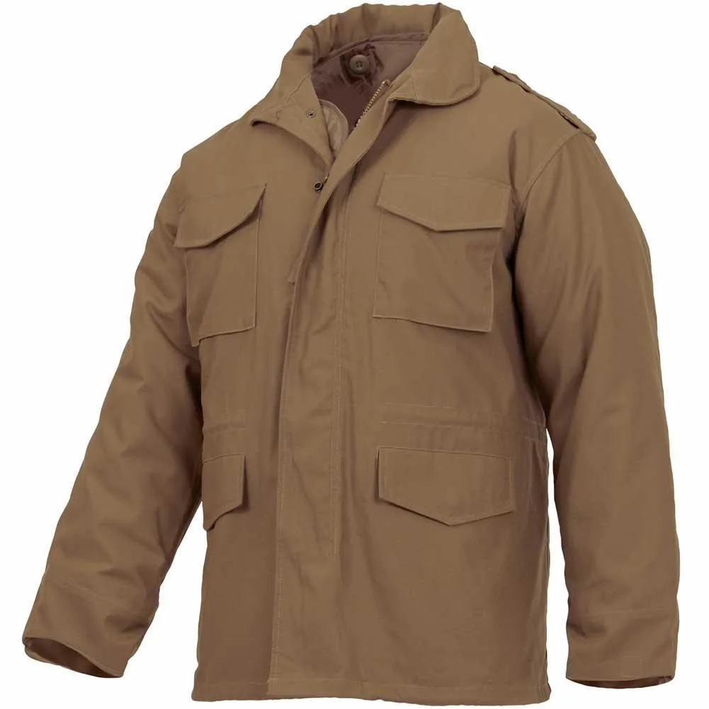 Rothco Mens Military M65 Field Jacket with Liner