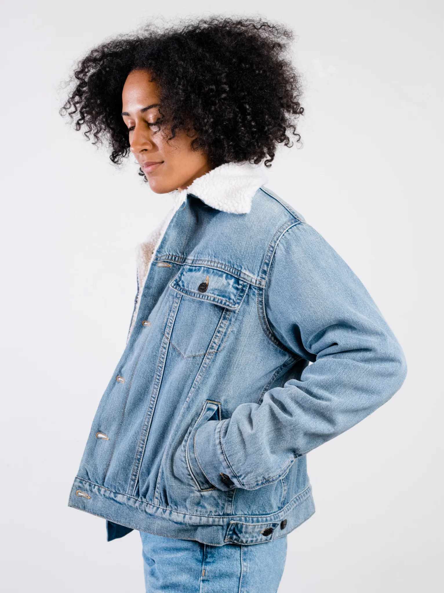 Shannon Sherpa Denim Jacket