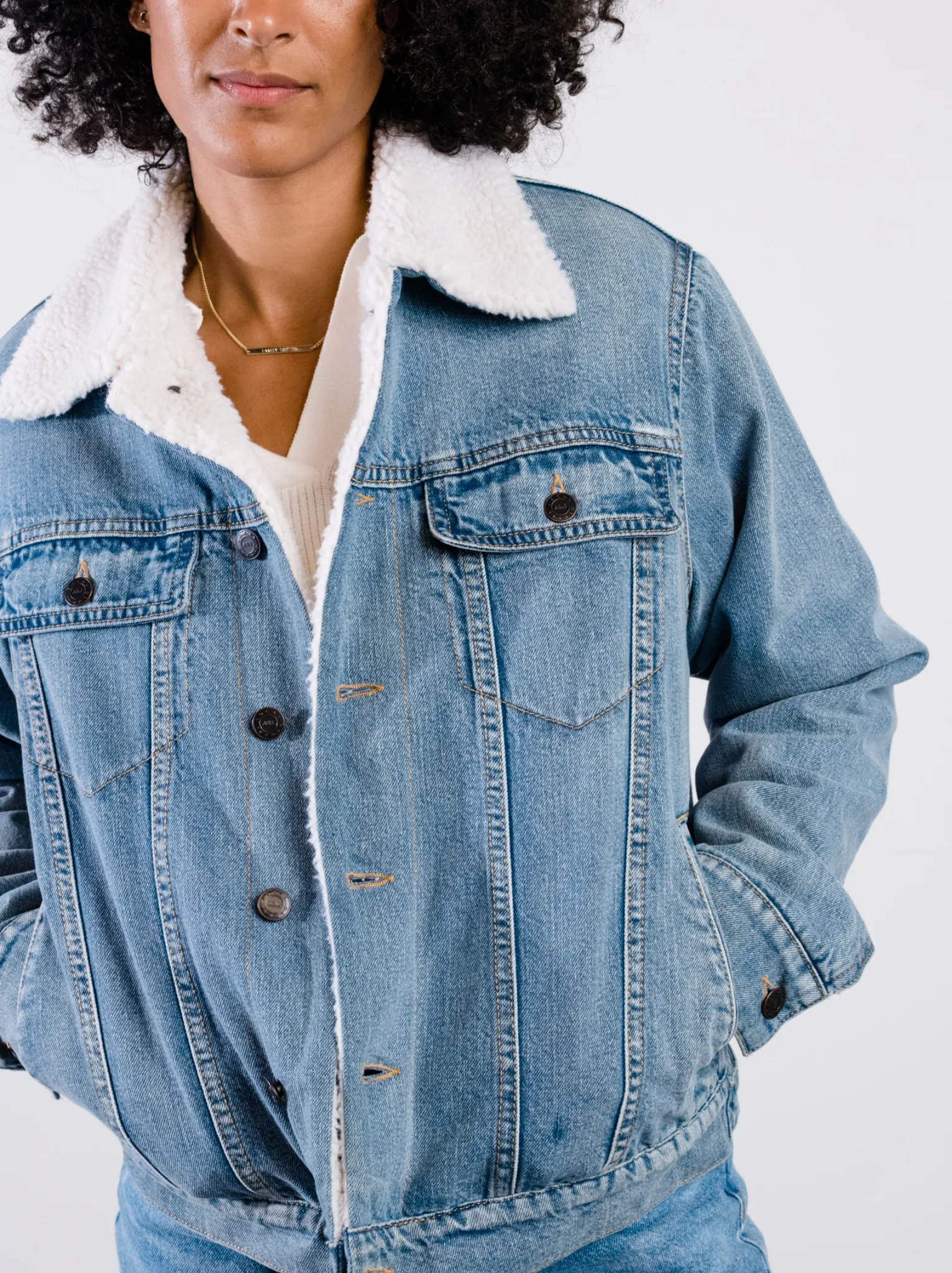 Shannon Sherpa Denim Jacket