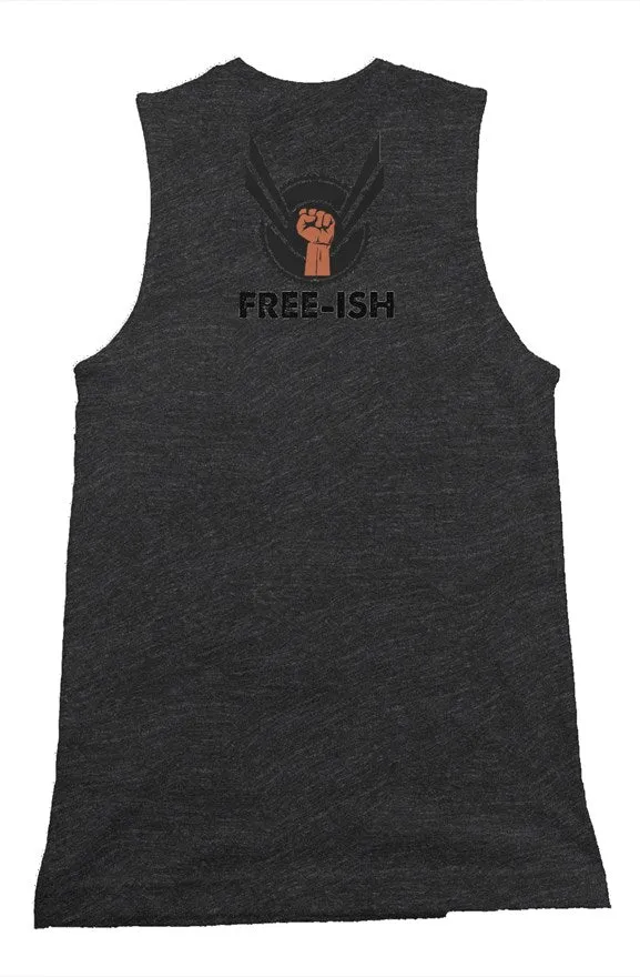 SMF Dark Gray FREE-ISH unisex muscle tank