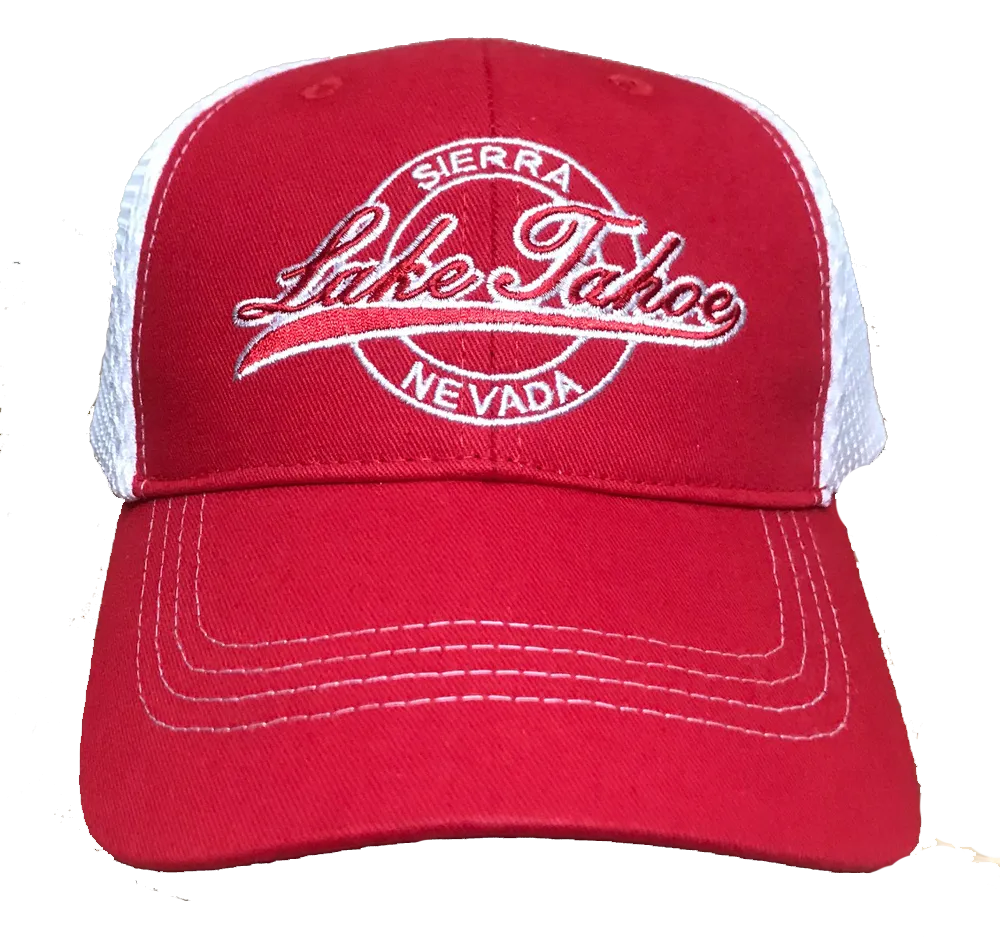 Souvenir Ball Cap Team Tahoe Baseball Style Classic Lake Tahoe