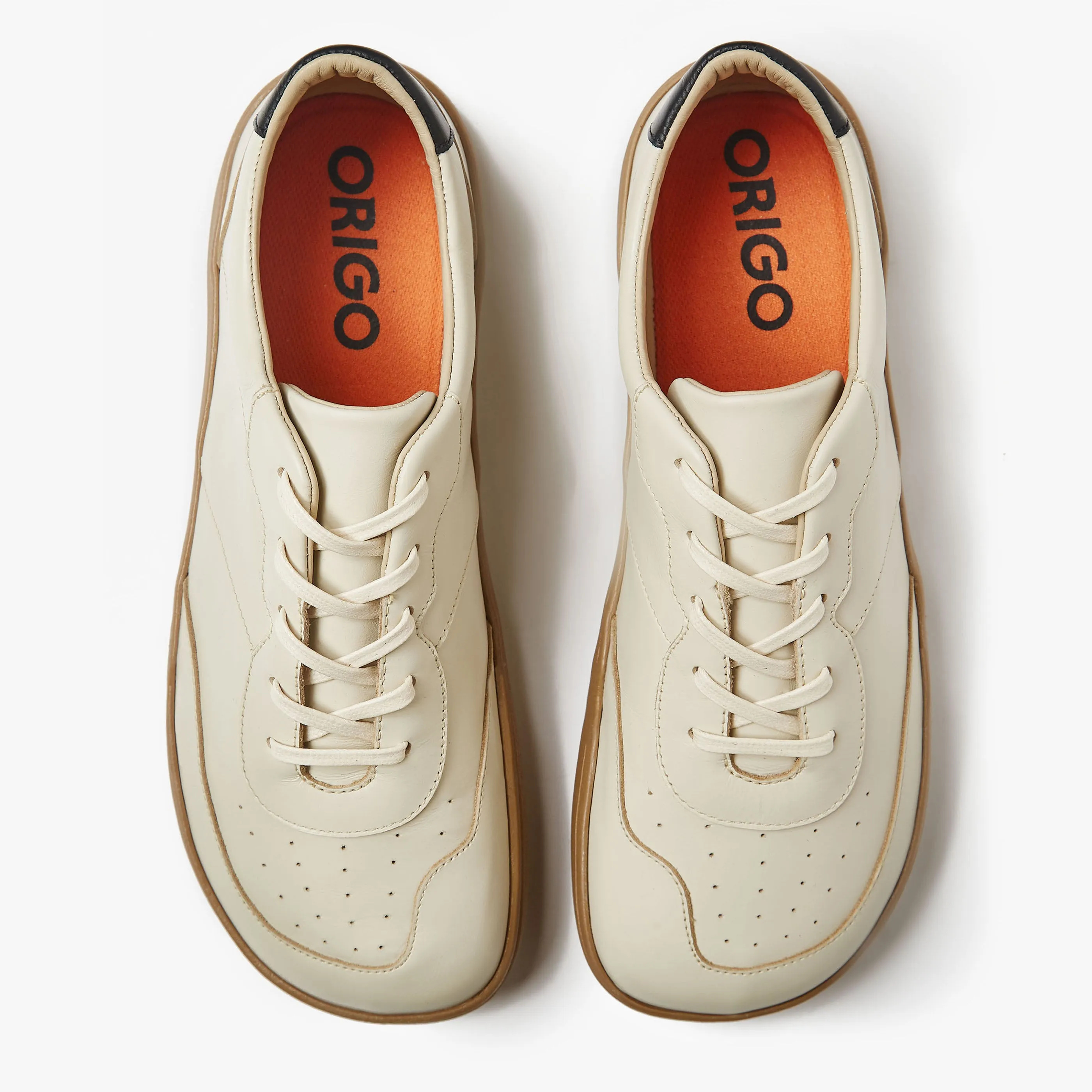 The Retro Sneaker for Men | Natural Leather